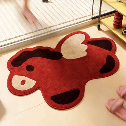 Cute Cartoon Pony Bath Rug - Flying Pony - 23"W x 35"L - image 0