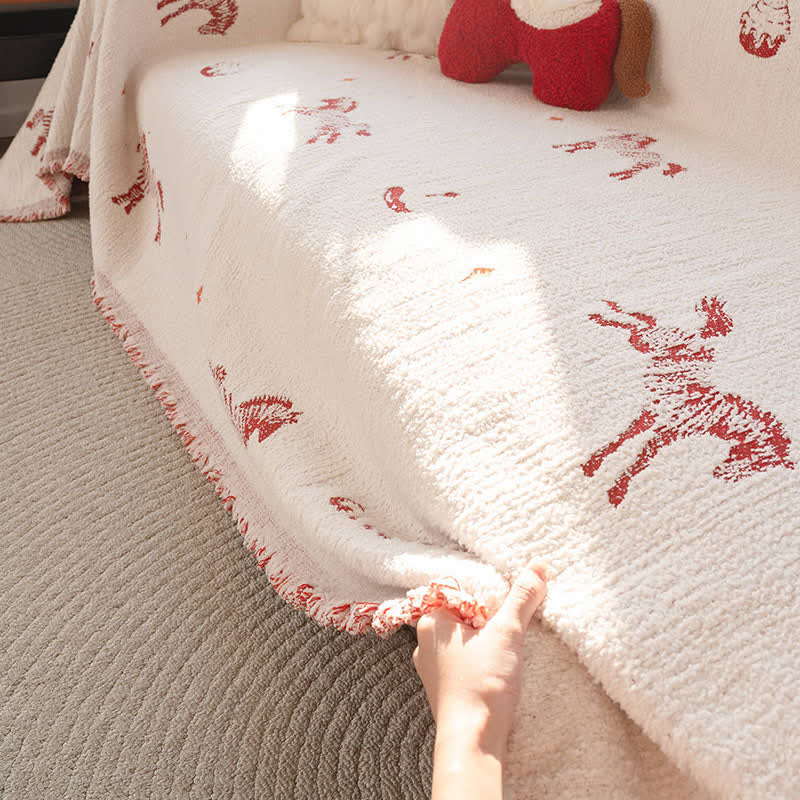 New Year Lucky Horse Sofa Protector - image 8