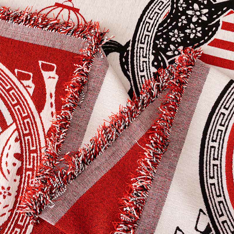 Full Coverage Chenille Horse Zodiac Sofa Cover - image 8