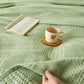 Solid Subtle Textured Cotton Quilt - image 12