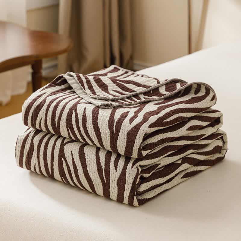 Modern Zebra Stripe Pure Cotton Quilt - image 3