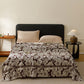 Country Blooming Rose Pure Cotton Quilt - Brown - Queen - image 8
