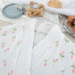 Tulip Pattern Cotton Short Pajama Robe - image 6