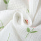 Tulip Pattern Cotton Short Pajama Robe - image 12
