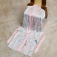 Paradise Florals Peach Blossom & Bird Kimono Style Bathrobe - image 4