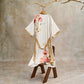 Island Romance Oriental Luxurious Flower Kimono Style Bathrobe - image 4