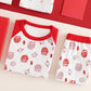 Auspicious Pattern Cotton Kids Loungewear Set - image 2