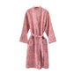 Butterfly Jacquard Cotton Gauze Kimono Robe - image 2