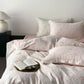 Vintage Subtle Leaf Cotton Gauze Bedding Set(4PCS) - image 9