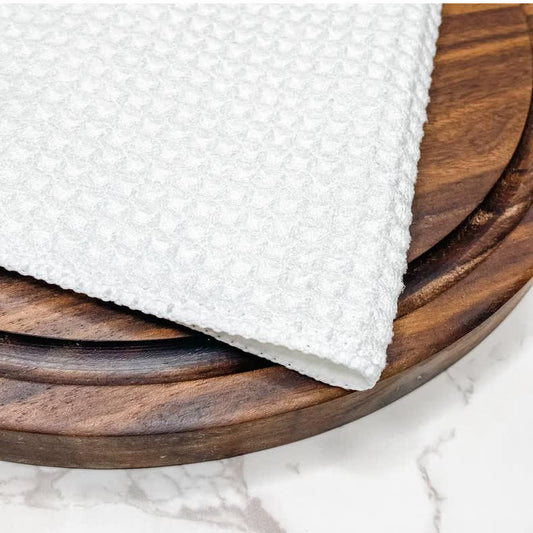 Clover Print Waffle Cotton Kitchen Towel - image 1