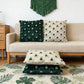Shamrock Embroidered Throw Pillow Cover - image 0
