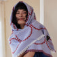 Reversible Circle Pattern Tassel Throw Blanket - image 10