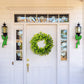 St. Patrick's Day Artificial Four-Leaf Clover Wreath - image 1