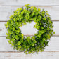 St. Patrick's Day Artificial Four-Leaf Clover Wreath - image 6