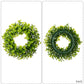St. Patrick's Day Artificial Four-Leaf Clover Wreath - image 8