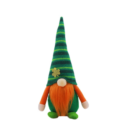 St. Patrick's Day Faceless Doll Ornaments - Boy - 4PCS - 2"W x 5"L x 8"H - image 4