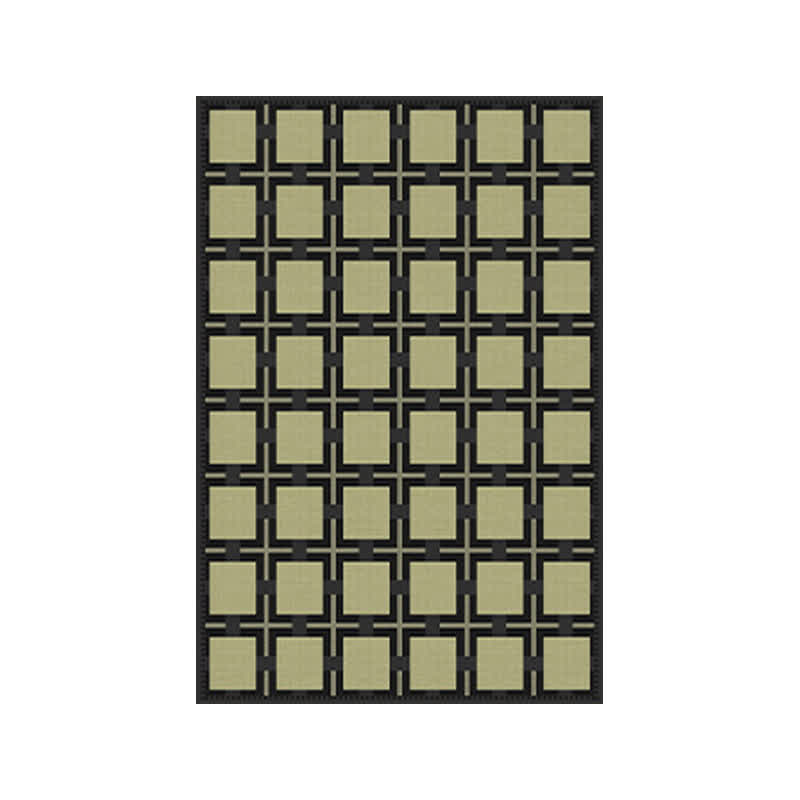 Retro Plaid Pattern Area Rug - image 3