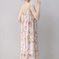 Pink Chrysanthemum Cami Lounge Nightgown - image 4