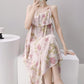 Pink Chrysanthemum Cami Lounge Nightgown - image 3