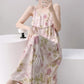 Pink Chrysanthemum Cami Lounge Nightgown - image 2