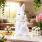 Ownkoti Easter Bunny Flocked Tabletop Decor - image 3