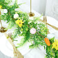 Artificial Easter Egg Floral Garland - image 3