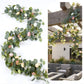 Easter Egg Pink Flower Eucalyptus Garland - image 2