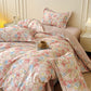 Dreamy Pink Rose Cotton Brushed Bedding Set(4PCS) - image 4