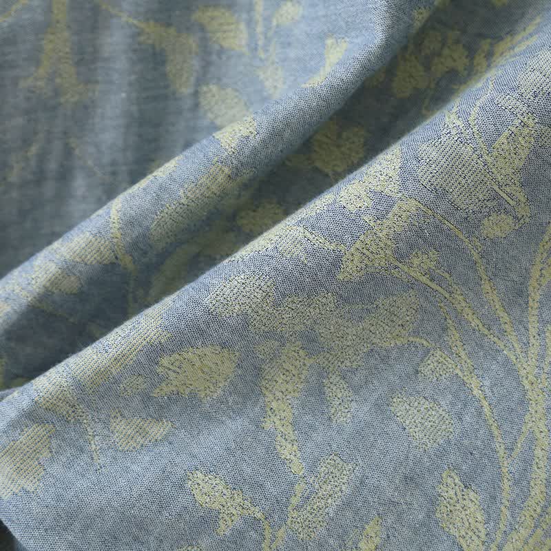 Eastern-Inspired Floral Cotton Pajama Set - image 10