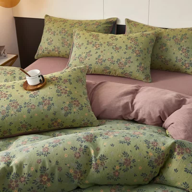 Ditsy Floral Cotton Double Gauze Bedding - image 4