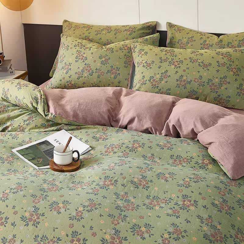 Ditsy Floral Cotton Double Gauze Bedding - image 3