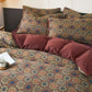 Vintage Medallion Jacquard Cotton Double Gauze Bedding - image 4