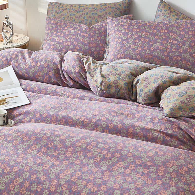 Cottage Ditsy Floral Cotton Double Gauze Bedding - image 3