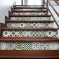Green & White Peel and Stick Wall Sticker (24PCS) - image 4