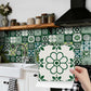 Retro Floral Peel and Stick Wall Sticker (24PCS) - image 0