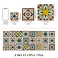 Vintage Peel and Stick Wall Sticker (24PCS) - image 13