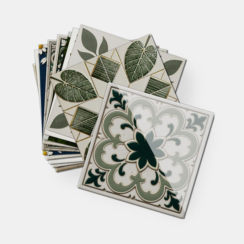 Sun & Floral Peel and Stick Wall Sticker (24PCS) - image 11