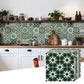 Boho Green Peel and Stick Wall Sticker (24PCS) - image 6