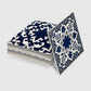 Retro Blue Peel and Stick Wall Sticker (24PCS) - image 12