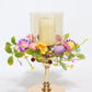 Easter Egg Faux Flower Wreath Candle Ring - image 2