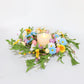 Easter Egg Candle Ring Wreath with Wildflowers - image 1