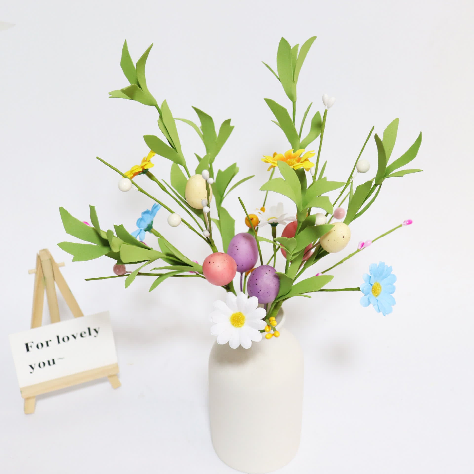 Artificial Spring Floral Stem for Easter Decoration - image 3