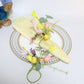 Easter Egg & Forsythia Spring Napkin Ring Set - image 2