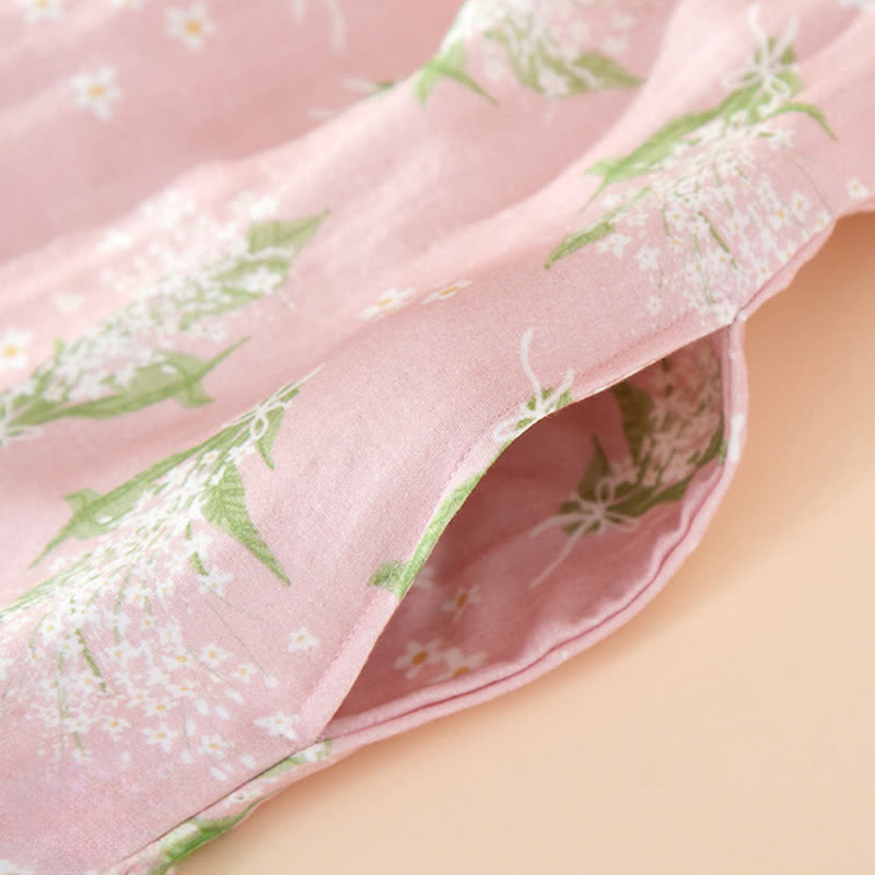 Baby's Breath Cotton Gauze Sleeveless Nightdress - image 5