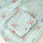 Floral Cotton Gauze Flutter Sleeve Pajama Set - image 6