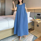 Plus Size Minimalist Cotton Ruffle Sleeveless Nightgown - image 17
