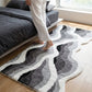 3D Coastal Wave Flocked Rug - image 6