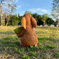 Resin Rabbit Bird Garden Feeder Statue - image 3