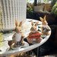 3PCS Miniature Gardening Bunny Figurines - image 3