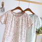 Rustic Mushroom & Bunny Cotton Nightgown - image 2
